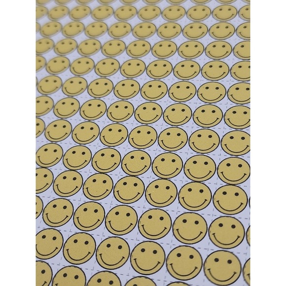 Smiley Faces Blotter Art Print/ Sheet/ Page Psychedelic Art Print - Picture 5 of 6